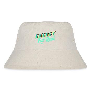 ENERGIE FÜR ECHT - Stanley/Stella recycelter Bucket Hat - Naturweiß - Vorne