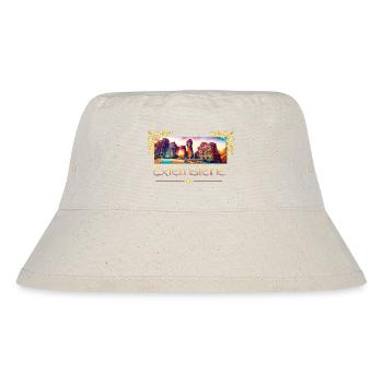 Externsteine – Magie in Stein und Zeit - Stanley/Stella recycelter Bucket Hat - Naturweiß - Vorne