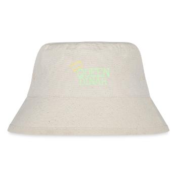 First name Dinah - Stanley/Stella Recycled Bucket Hat - natural - Front
