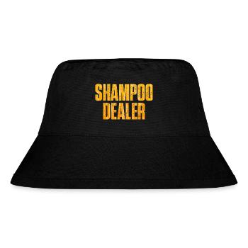 Shampoo Dealer - Stanley/Stella recycelter Bucket Hat - Schwarz - Vorne