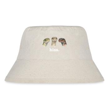 Snake Funny Snake Lover Lusti - Stanley/Stella Recycled Bucket Hat - natural - Front