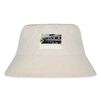 PUFFERKÜSSER - Stanley/Stella recycelter Bucket Hat - Naturweiß - Vorne