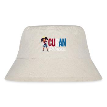 Cuba Pride & Home - Design du drapeau de Cuba - Bob recyclé Stanley/Stella - blanc naturel - Devant