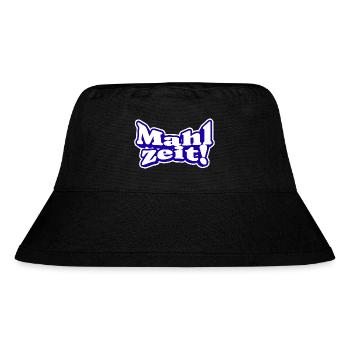 Endlich Mahlzeit! Guten Appetit - Stanley/Stella recycelter Bucket Hat - Schwarz - Vorne