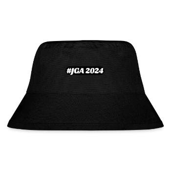 Jga 2024 - Stanley/Stella recycelter Bucket Hat - Schwarz - Vorne