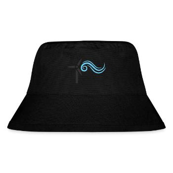 windmill - Stanley/Stella Recycled Bucket Hat - black - Front
