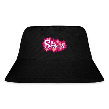 Schnauze – Spruch Shirt Geschenkidee für Impulsive - Stanley/Stella recycelter Bucket Hat - Schwarz - Vorne