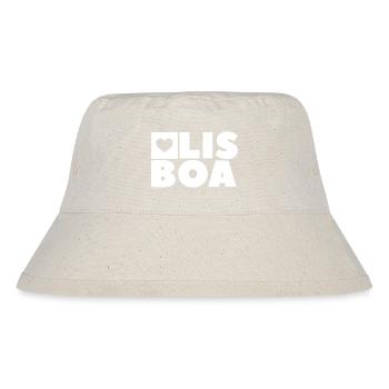 Lissabon - Stanley/Stella recycelter Bucket Hat - Naturweiß - Vorne