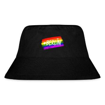 Berlin Pride - Stanley/Stella recycelter Bucket Hat - Schwarz - Vorne