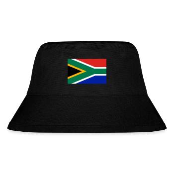 Drapeau de l’Afrique du Sud - Bob recyclé Stanley/Stella - noir - Devant