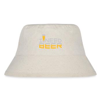 I Need Beer - Stanley/Stella Recycled Bucket Hat - natural - Front