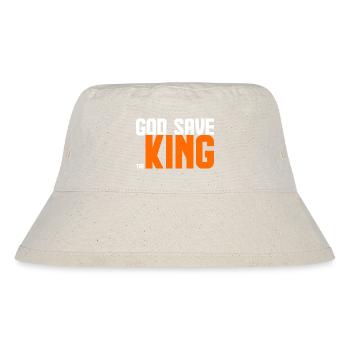 may God save the king - Stanley/Stella Recycled Bucket Hat - natural - Front