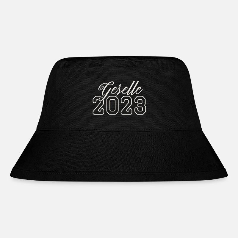 Geselle 2023 Gesellenprüfung - Stanley/Stella recycelter Bucket Hat - Schwarz