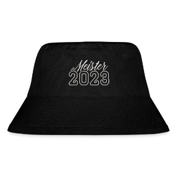 Meister 2023 Meisterprüfung Meisterbrief - Stanley/Stella recycelter Bucket Hat - Schwarz - Vorne
