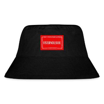 Fisternöllsche - Köln Kölle Kölsch Rheinland - Stanley/Stella recycelter Bucket Hat - Schwarz - Vorne