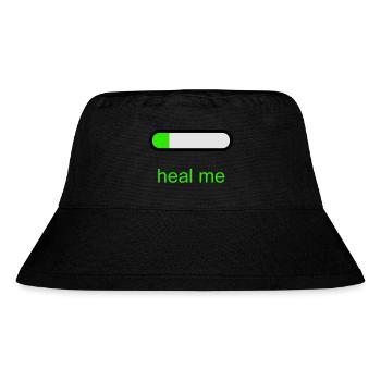 Heal Me - Stanley/Stella Recycled Bucket Hat - black - Front