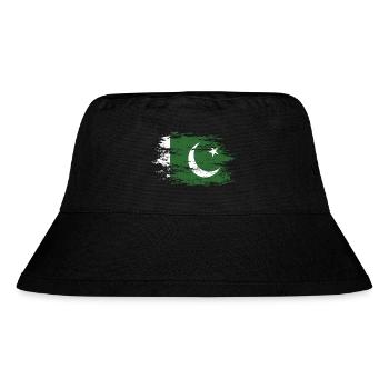 Drapeau pakistanais utilisé - Bob recyclé Stanley/Stella - noir - Devant