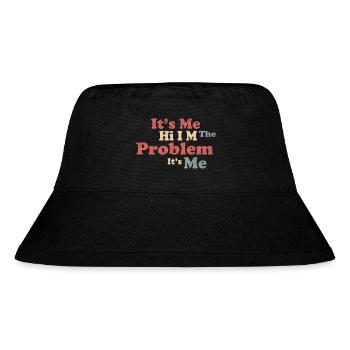 It’s me, hi - Stanley/Stella recycelter Bucket Hat - Schwarz - Vorne