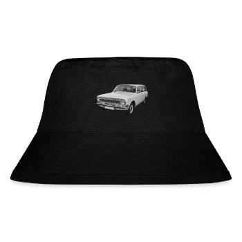 Pkw GAZ M 24-02 Wolga Kombi Sowjetunion Oldtimer - Stanley/Stella recycelter Bucket Hat - Schwarz - Vorne