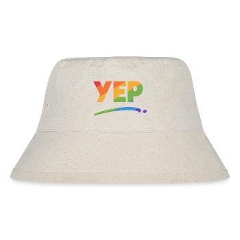 Ja - Stanley/Stella recycelter Bucket Hat - Naturweiß - Vorne
