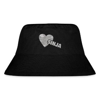 Dear Sinja, - Stanley/Stella Recycled Bucket Hat - black - Front