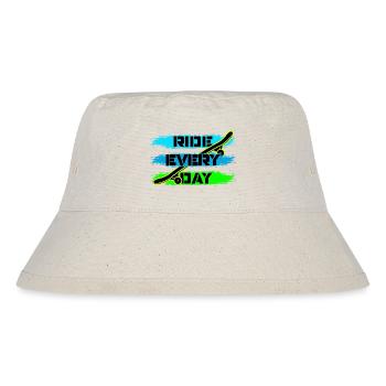 Skate - Stanley/Stella recycelter Bucket Hat - Naturweiß - Vorne