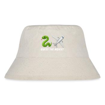 Stylish Animal and Airplane Designs for Kids - Stanley/Stella Recycled Bucket Hat - natural - Front