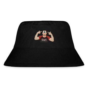 BRAIN PROCESSOR – Geek & Science-Fiction - Stanley/Stella recycelter Bucket Hat - Schwarz - Vorne