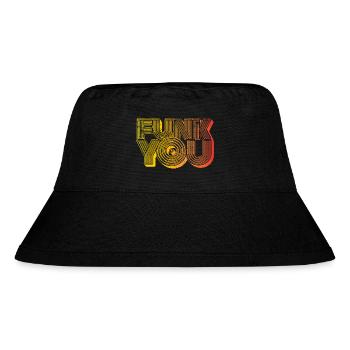 Funk You - Stanley/Stella Recycled Bucket Hat - black - Front