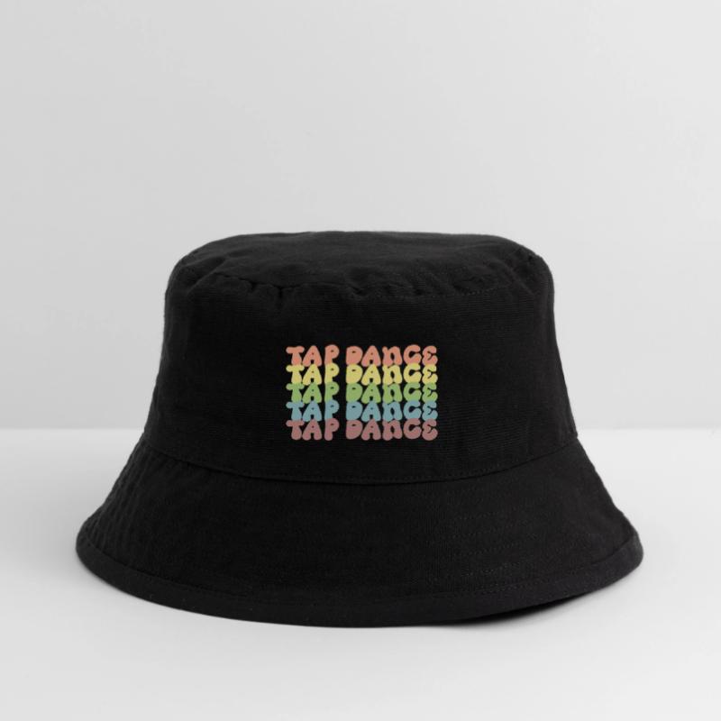 Rainbow Tapdance Pattern Stanley/Stella Recycled Bucket Hat