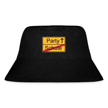 Schools out lets party! - Stanley/Stella recycelter Bucket Hat - Schwarz - Vorne