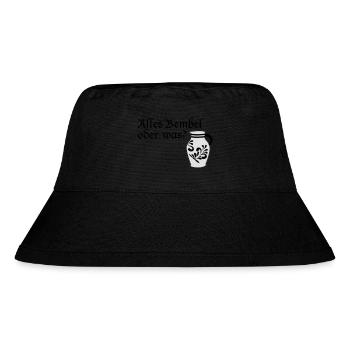 Alles Bembel - Apfelwein - Stanley/Stella recycelter Bucket Hat - Schwarz - Vorne