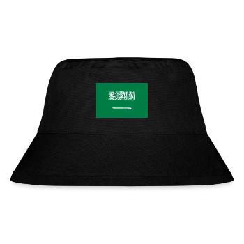 National Flag Of Saudi Arabia - Stanley/Stella Recycled Bucket Hat - black - Front