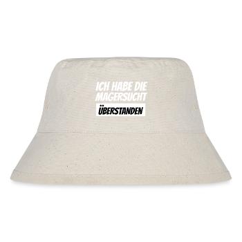 ich habe die Magersucht überstanden - Stanley/Stella recycelter Bucket Hat - Naturweiß - Vorne