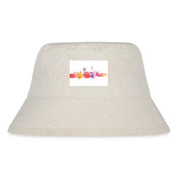 Munich in watercolours - Stanley/Stella Recycled Bucket Hat - natural - Front
