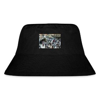 London Central Station - Stanley/Stella Recycled Bucket Hat - black - Front