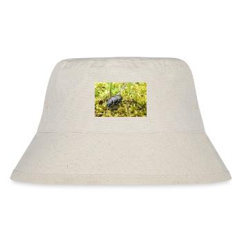 Mistkäfer Poster - Stanley/Stella recycelter Bucket Hat - Naturweiß - Vorne