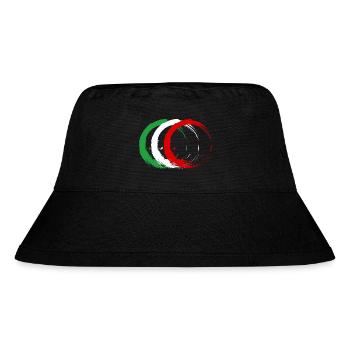 Iran - Stanley/Stella recycelter Bucket Hat - Schwarz - Vorne