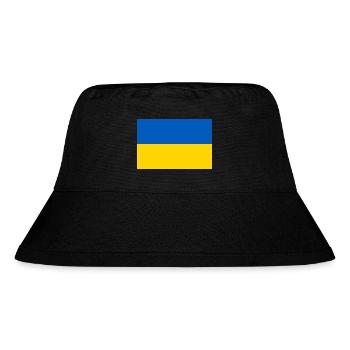 Flag of Ukraine - Stanley/Stella Recycled Bucket Hat - black - Front