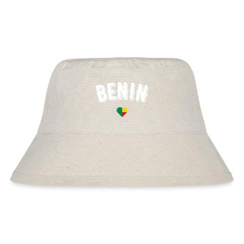 Benin - Stanley/Stella recycelter Bucket Hat - Naturweiß - Vorne