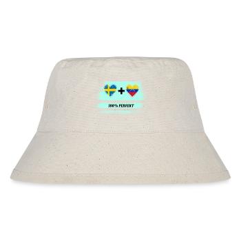 Venezuela and Sweden 100% perfect / gift - Stanley/Stella Recycled Bucket Hat - natural - Front
