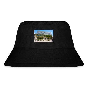 Rathaus Quedlinburg Sachsen-Anhalt - Stanley/Stella recycelter Bucket Hat - Schwarz - Vorne