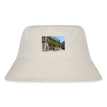Rathaus Quedlinburg Sachsen-Anhalt - Stanley/Stella recycelter Bucket Hat - Naturweiß - Vorne