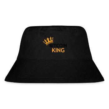 Crypto Bitcoin Trading - Stanley/Stella recycelter Bucket Hat - Schwarz - Vorne