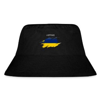 UKRAINE - Stanley/Stella Recycled Bucket Hat - black - Front