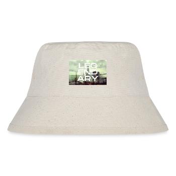 LEGENDARY Design - Stanley/Stella Recycled Bucket Hat - natural - Front