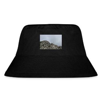 Mountain Mountains Mountain Landscape Poster - Stanley/Stella Recycled Bucket Hat - black - Front