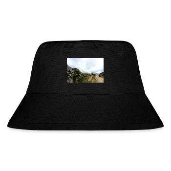 Montagnes de montagne Paysage de montagne Poster - Bob recyclé Stanley/Stella - noir - Devant