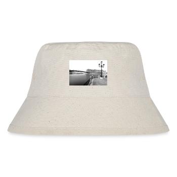 View of the "Ponte della Costituzione" - Stanley/Stella Recycled Bucket Hat - natural - Front