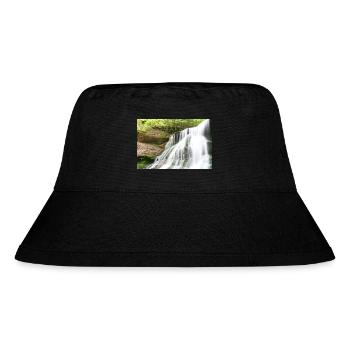 Waterfall Waldzauber / Hörschbach - Stanley/Stella Recycled Bucket Hat - black - Front